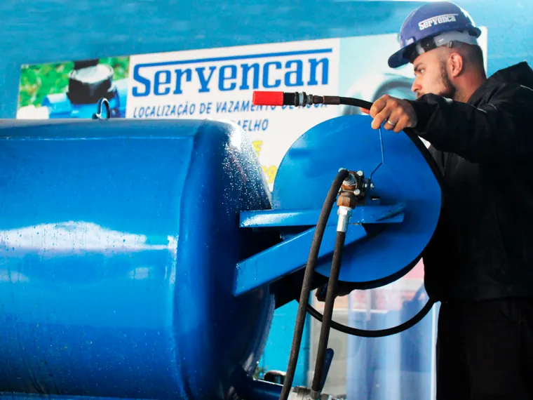 Preparação do equipamento antes de sair para o atendimento